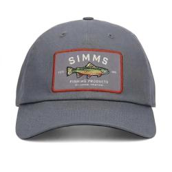 Casquette SIMMS Single Haul Cap Gunmetal Trout