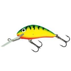 Poisson Nageur Salmo Hornet Sinking GT - Green Tiger H2S