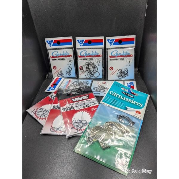 Lot 360 /  hame�ons toutes p�che , VMC GAMAKATSU. /FISH AND FISHING