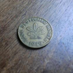 monnaie  deutschland  10 PFENNING  1949