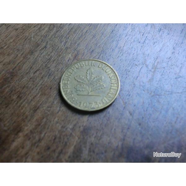 monnaie  deutschland  10 PFENNING  1973