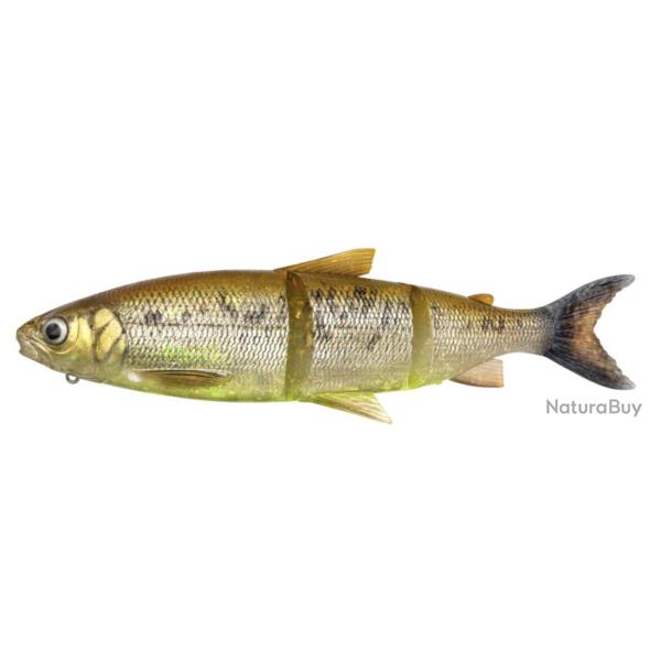 Leurre Souple Savage Gear 3D Line Thru Whitefish MS 22cm 22cm 107g A l'unit� Brown Chartreuse