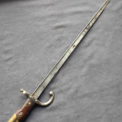 Baionnette Gras mod&egrave;le 1874 - France