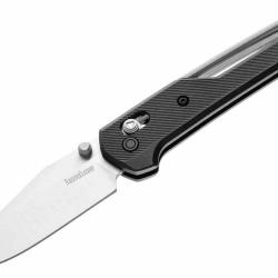 Couteau Kershaw Airspace Lame Acier 14C28N Manche Black Polymer DuraLock KS2063