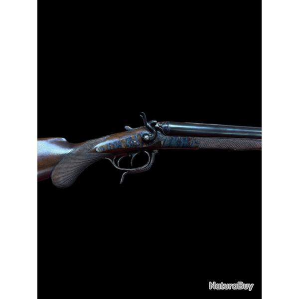 Magnifique Drilling � chiens artisanal 16/16/9.3x72