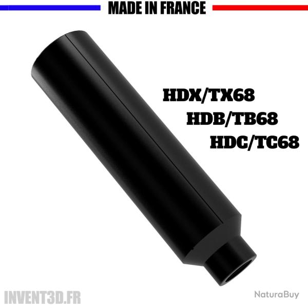 Mod�rateur de son V2 pour HDX68 / HDB-TB68 / TC68 - Airsoft Silencieux Mamba