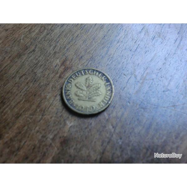 monnaie deuschanld 5 pfenning 1949