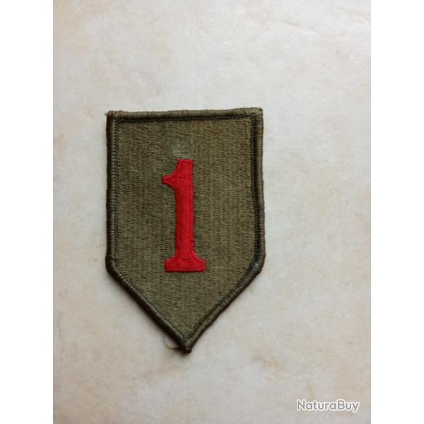patch  us 1th INFANTRY DIVISION