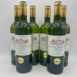 2017 Chateau Monplaisir Bordeaux Blanc - 1� - Sans Prix R&eacute;serve - 6 Bouteilles