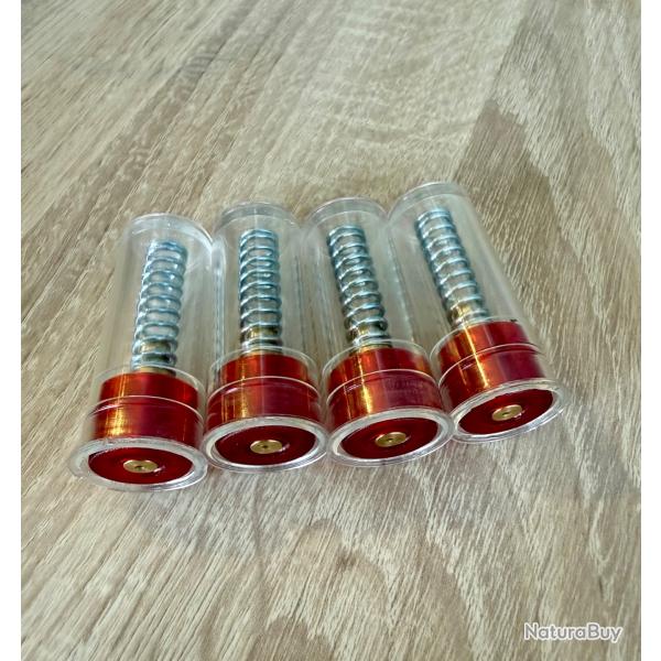 Lot de 4 douilles amortisseur calibre 12