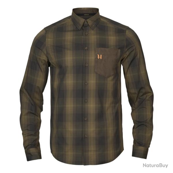 Chemise Akkan L/S Vert - H�rkila