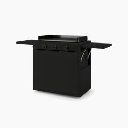 CHARIOT PLANCHA FORGE ADOUR MODERN FERME ACIER PEINT Plancha Modern 75