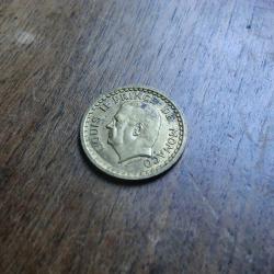 monnaie  louis II prince de monaco 1 francs