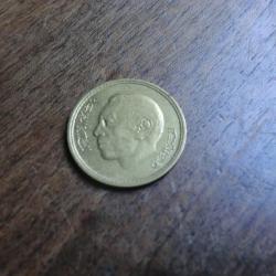 monnaie  maroc al hassann II 20 santimat 1974
