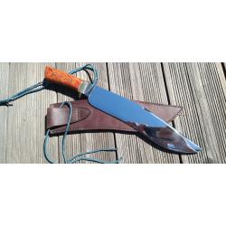 Machette forg&eacute;e en France lame de 1 cm d'&eacute;paisseur , magnifique piece LAURENT BOUCHER