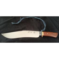 Machette forg&eacute;e en France lame de 1 cm d'&eacute;paisseur , magnifique piece LAURENT BOUCHER