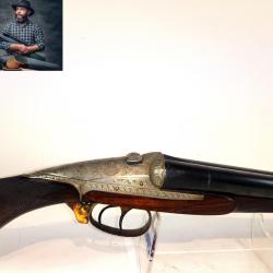 (2921) Fusil De Chasse Juxtapos&eacute; Darne V19 Cal.12/70 - OCCASION
