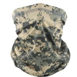 Cache cou Pixel Gris - Livraison gratuite