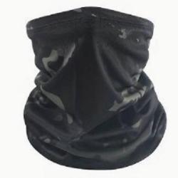 Cache cou Treillis Noir - Livraison gratuite