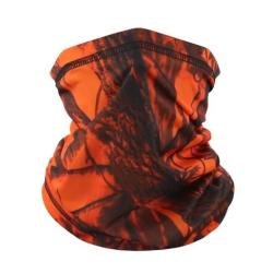 Cache cou Orange Chasse - Livraison gratuite