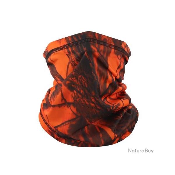 Cache cou Orange Chasse - Livraison gratuite