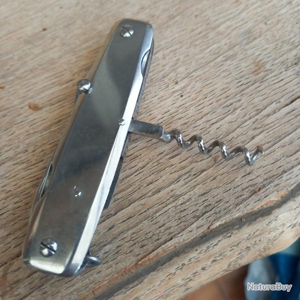 Couteau mongin/Andr� Mod�le Tout Inox 6 pi�ces canif