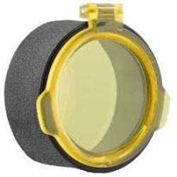Capuchon de protection lunette DIAM. 29 &agrave; 29.6mm, rabattable jaune KASTELBERG