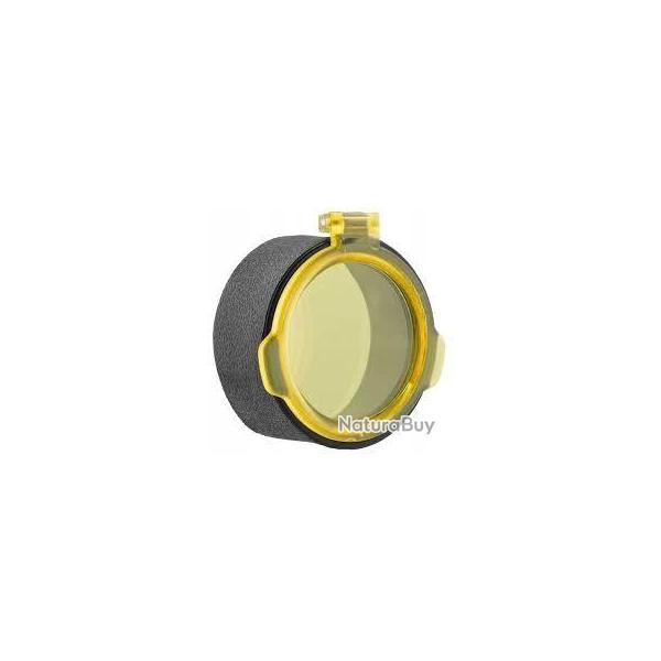Capuchon de protection lunette DIAM.50.3 � 51.8mm rabattable jaune KASTELBERG