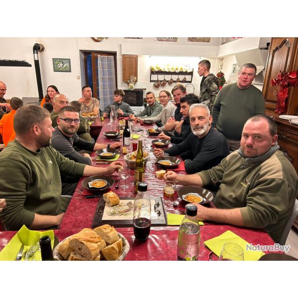 Chasse priv�e 71 recherche soci�taires post�s pour battue organis�e grand gibier