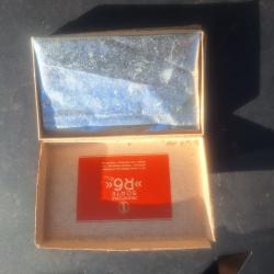 Ancienne Boite en Carton (vide) de Cigarettes "R6" Soldat Allemand WW2 3&deg; Reich