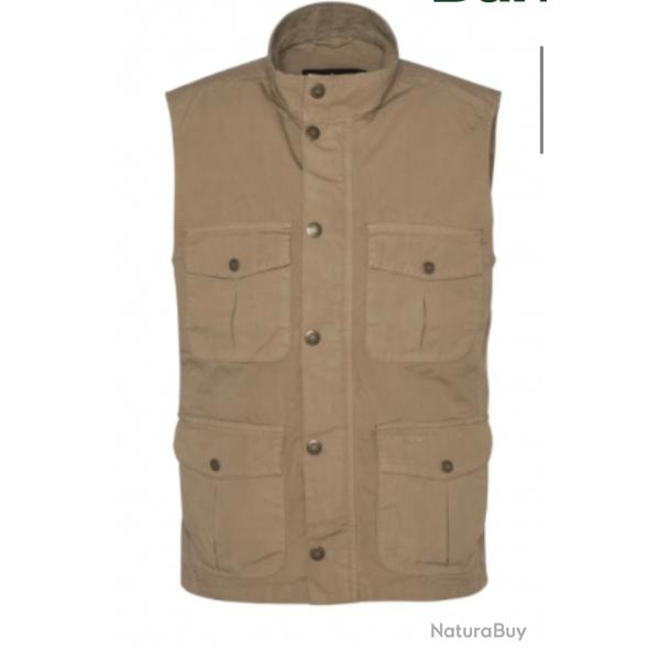 BARBOUR Gilet Corbridge Stone