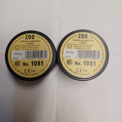 Amorces RWS ref 1081 Boite de 200