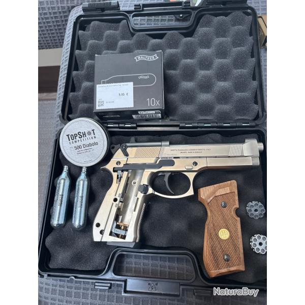 R�plique � plomb co2 Pietro beretta gardone v.t. Mod.92 fs 4.5 mm