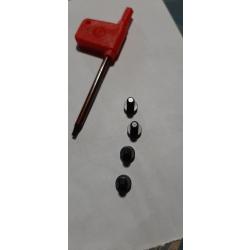 VIS x4 POUR POIGNEE 1911 + CLEF TORX