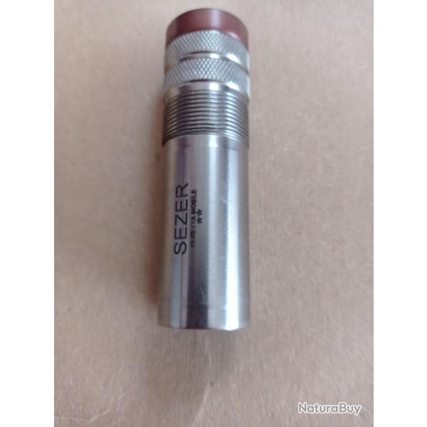 Mobil choke inox 3/4 calibre 12 Beretta Beneli 51mm +ext 2cm neuf