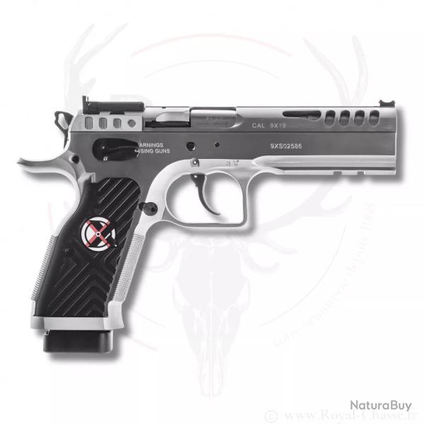 Pistolet STOCK Master Xtreme OR Chrome Cal.9X19 TANFOGLIO