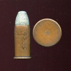.56-50 Spencer - balle plomb m&eacute;plate - production USA utilis&eacute;e durant la guerre 1870-71