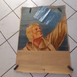 affiche Allemande seconde guerre pilote