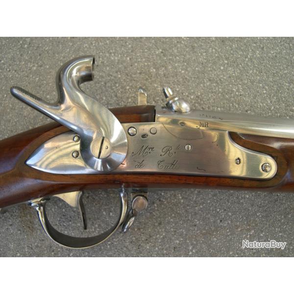 EXCEPTIONNEL FUSIL D INFANTERIE 1816 T BIS .
