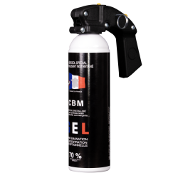 Bombe de d&eacute;fense Ux pro &agrave; poign&eacute;e - 500 ml - Standard / Gel poivre