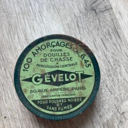 49 amorces G&eacute;velot anciennes pour douilles de chasse &agrave; percussion centrale