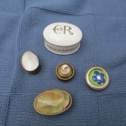 lot boites a pilules  vintage