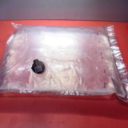 Lot de 10 outres transparents de 10 litres ( bag in box ) avec robinet - 50 x 40 cm
