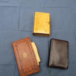 3 bibles      vintage