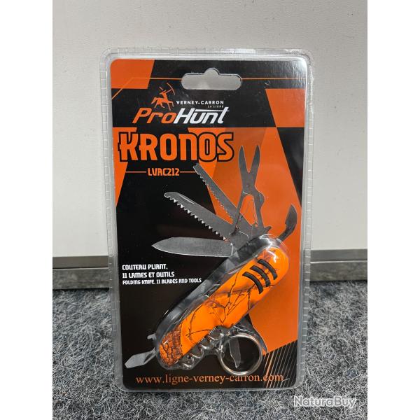 Couteau pliant chronos prohunt orange