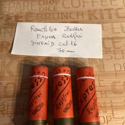 Lot 3 cartouches EXPRESS Rostfrei  cal 16  balles collector
