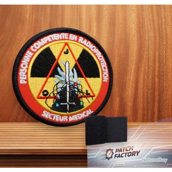 Ecusson Radio Protection Secteur Medical 8Cm - Patch Scratch