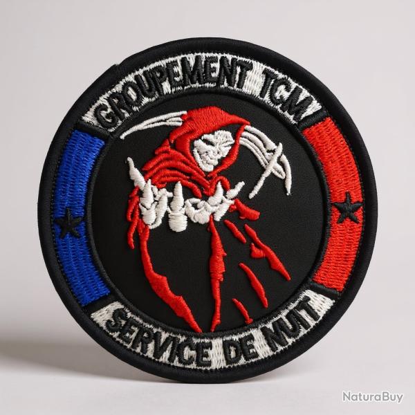 �cusson Groupement Tcm 8 Cm - Patch Avec Scratch
