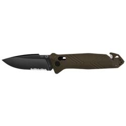Couteau pliant TB Outdoor CAC Mixte - 4 fonctions - Kaki