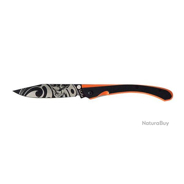 Couteau pliant Lug C63 Bad Boy Noir/Orange